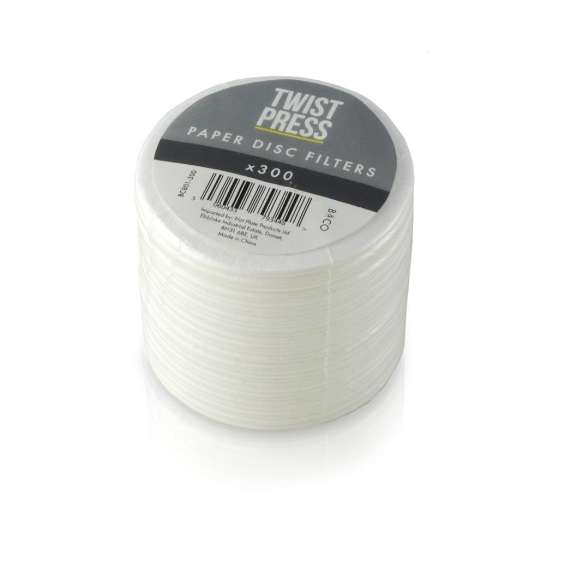 Barista &amp; Co Twist Press Disc Filter Paper - Pack 300 (BC801-300)