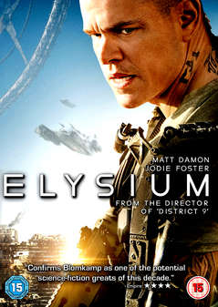 Elysium (Matt Damon, Jodie Foster) (DVD) - stock on hand