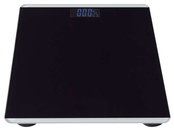 Electronic Bathroom Scale - black (P2597B)