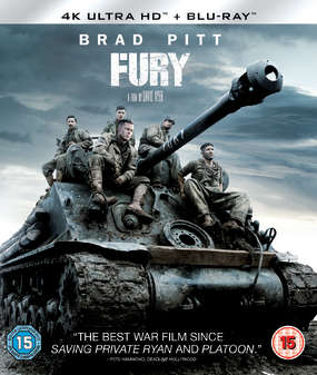 Fury (Brad Pitt, Shia LaBeouf) (4K Ultra HD+Blu Ray)