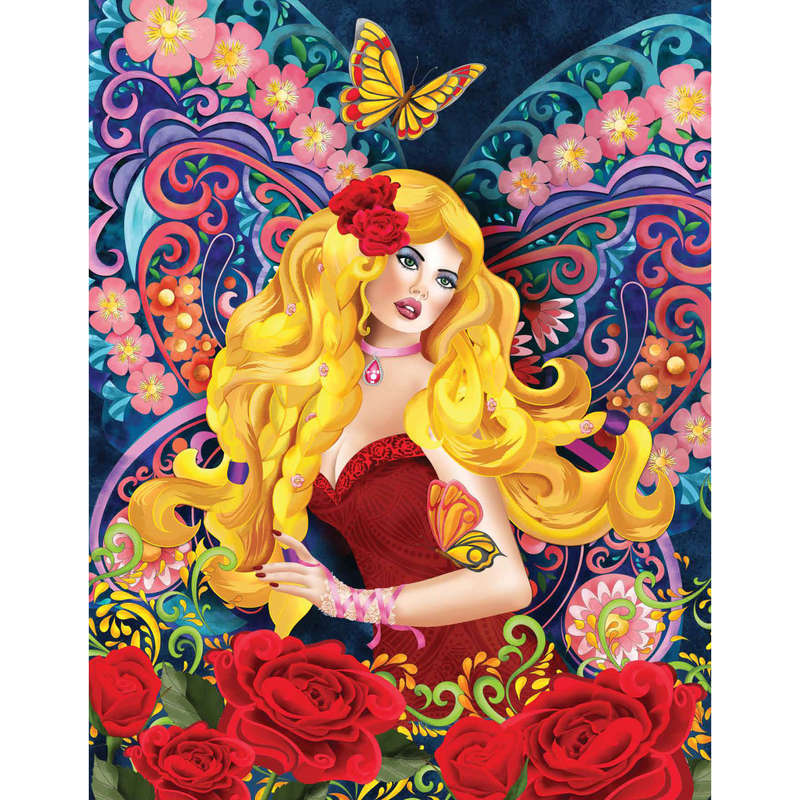 Inflorescence Laser Crafted Widget Puzzle (402 Piece) (RGS8501)