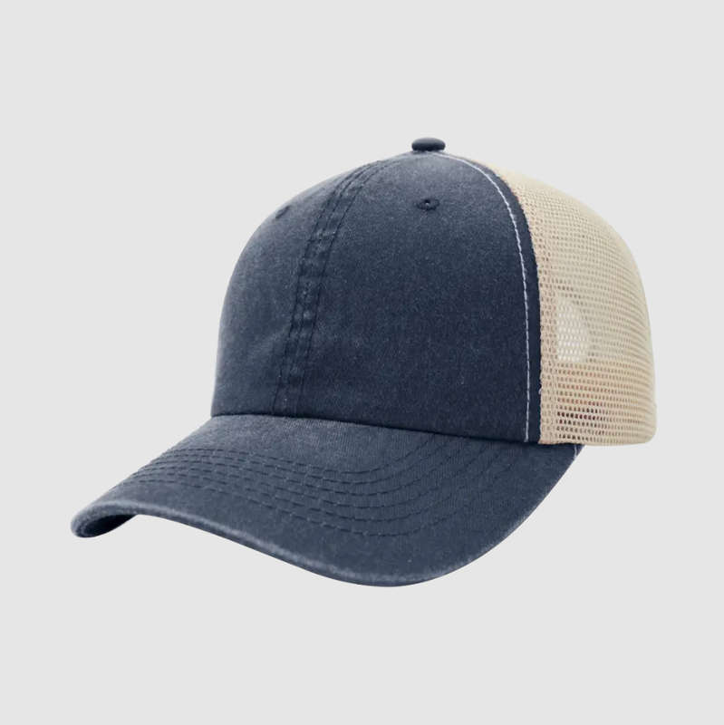 Max Wash 6 Panel Trucker - navy blue (F22600)
