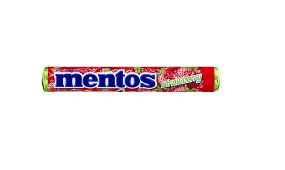 MENTOS Rolls - Strawberry (1x40)