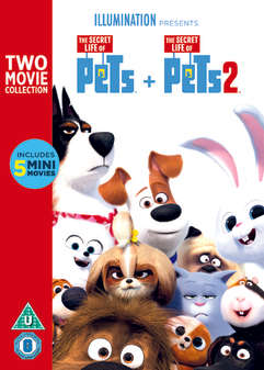 Secret life of Pets 1 and 2 (DVD)