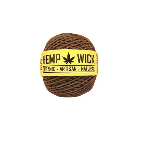 Bong Accessories - Hemp Wick - Organic Beeswax Natural Hemp Roll (BNGA17)