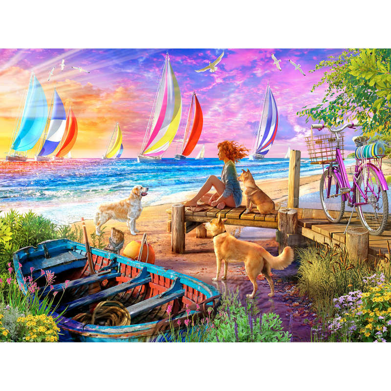 Pier View (500 Piece Puzzle)