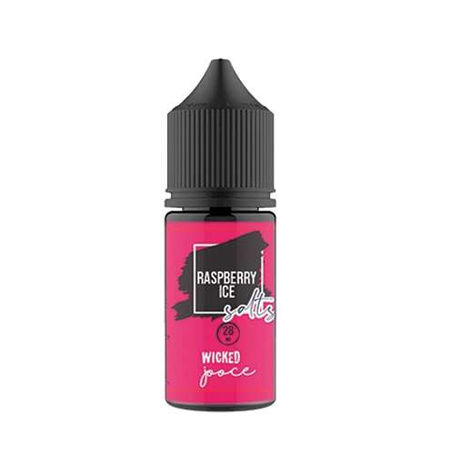 Vaping: Wicked Jooce Salts - Raspberry Ice (28mg, 30ml)