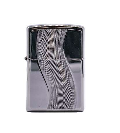 Zippo Lighter: Black Ice - Texas Twister Emblem (ZP667)