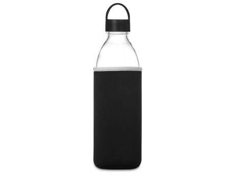 Kooshty Big Swing Neo Glass Water Bottle - 850ml - black (KS-1000)