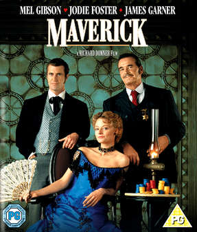 Maverick (Mel Gibson, Jodie Foster, James Garner) (Blu Ray)
