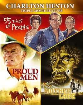 Charlton Heston: Mother Lode/55 Days in Peking/Proud Men(Blu Ray)