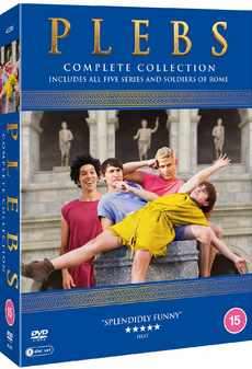 Plebs - Complete Series 1-5 + Soldiers of Rome (DVD)