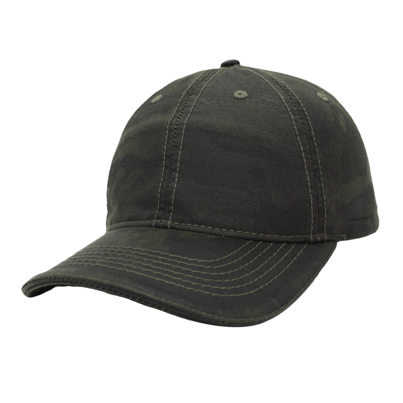 Camo Lazer Oil Skin 6 Panel Cap - camo green (21603)