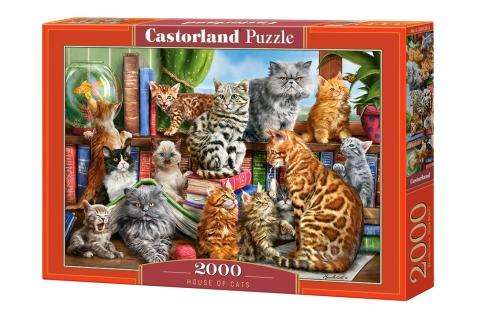 House Of Cats (2000 Piece Puzzle)