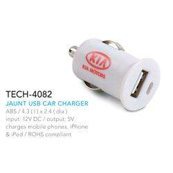 Jaunt USB car charger (Tech-4082) - stock on hand