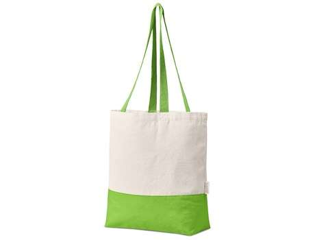 Kooshty Convo Cotton Tote - lime (KS-382)