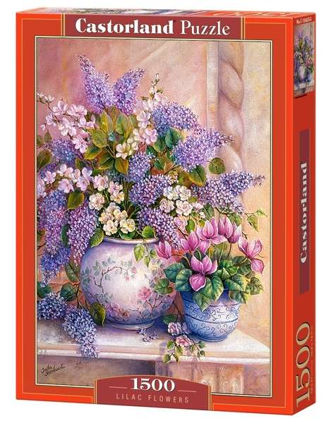 Lilac Flowers (1500 Piece Puzzle)