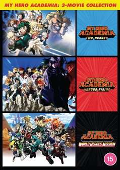 My Hero Academia Movie Collection (3 Films) (DVD) - Anime