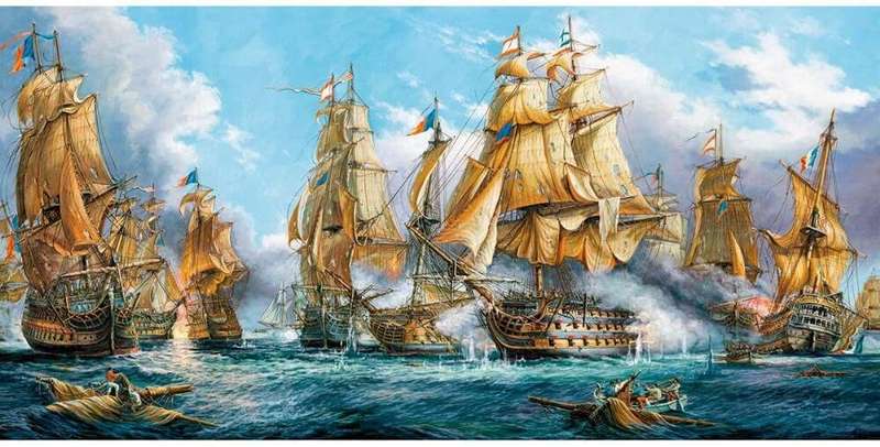 Naval Battle (4000 Piece Puzzle)