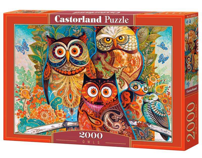 Owls (2000 Piece Puzzle)