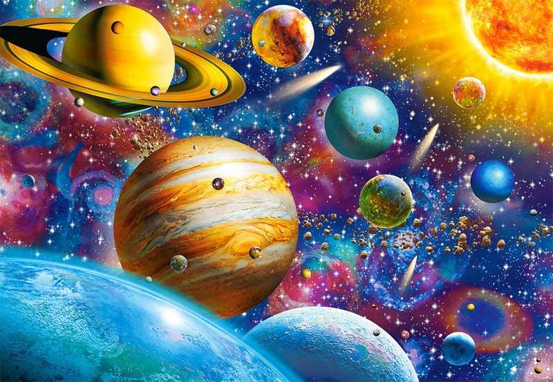 Solar System Odyssey (1000 Piece Puzzle)