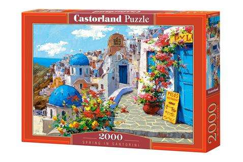 Spring In Santorini (2000 Piece Puzzle)