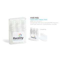 Triple fresh travel pack (HWB-9486) - stock on hand