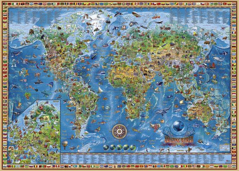 Amazing World (2000 Piece Puzzle)
