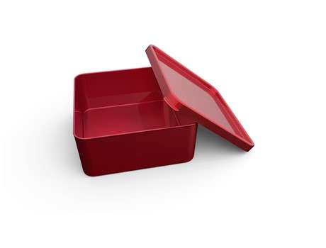 Arcadia Lunch Box - red