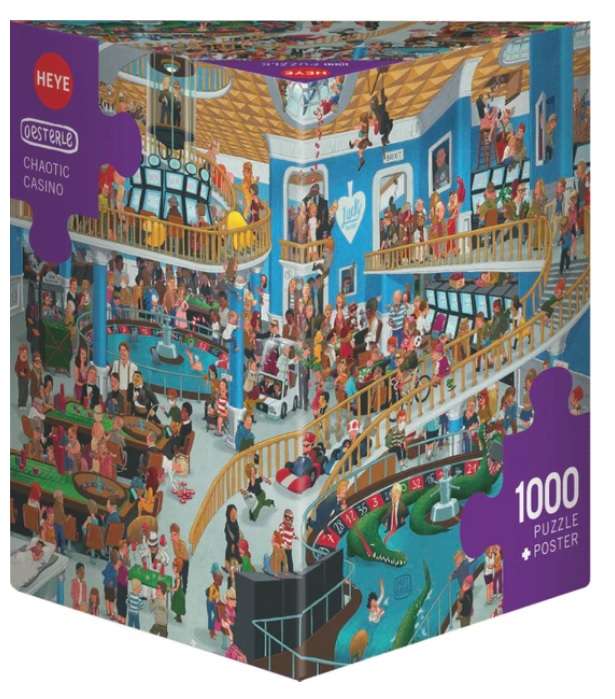 Chaotic Casino (1000 Piece Puzzle)