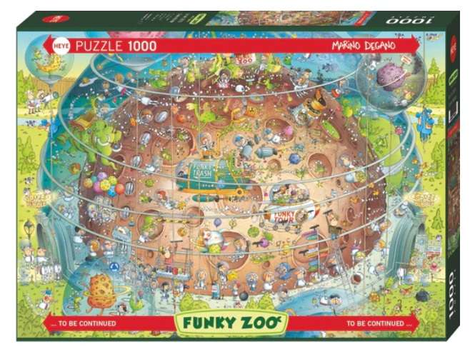 Cosmic Habitat (1000 Piece Puzzle)