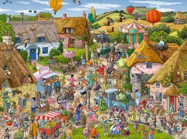 Country Fair (1500 Piece Puzzle)