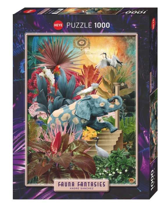 Elephantaisy (1000 Piece Puzzle)