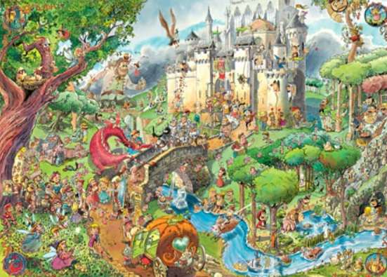 Fairy Tales (1500 Piece Puzzle)