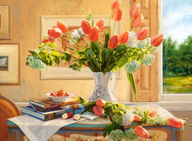 Floral Impressions (3000 Piece Puzzle)