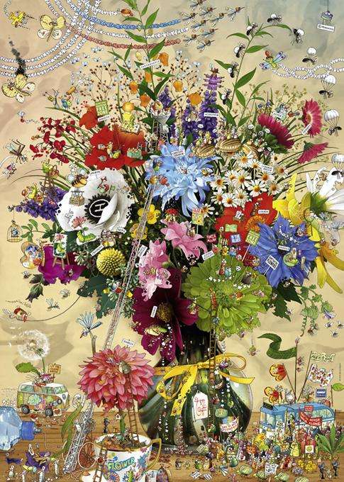 Flowers Life (1000 Piece Puzzle)