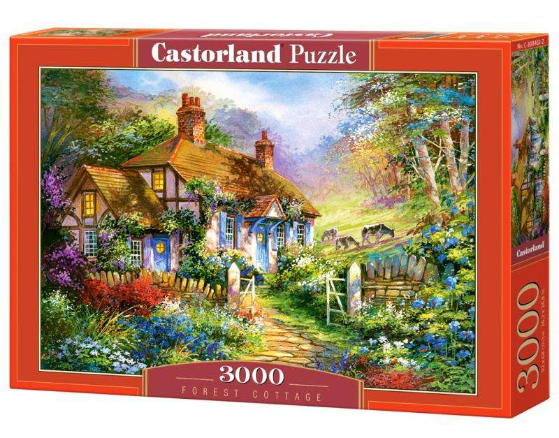 Forest Cottage (3000 Piece Puzzle)