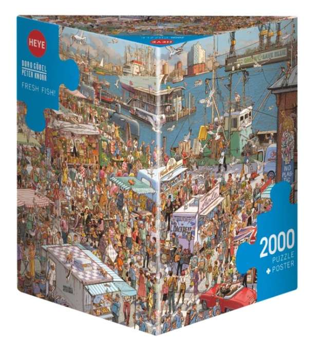 Fresh Fish! (2000 Piece Puzzle)