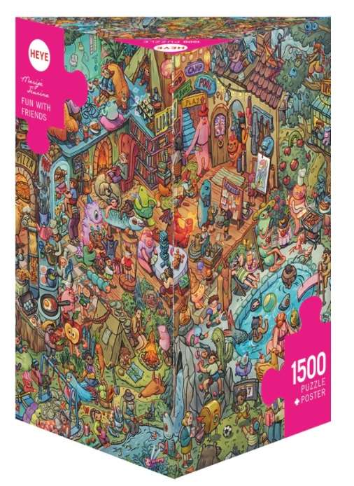 Fun With Friends (1500 Piece Puzzle)