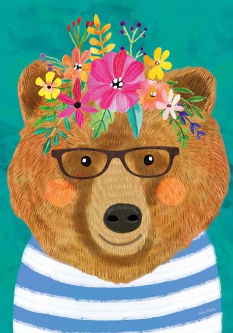 Gentle Bruin (1000 Piece Puzzle)