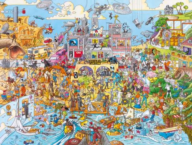 Hollyworld (1500 Piece Puzzle)