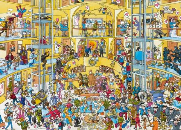 Hotel Life (1000 Piece Puzzle)