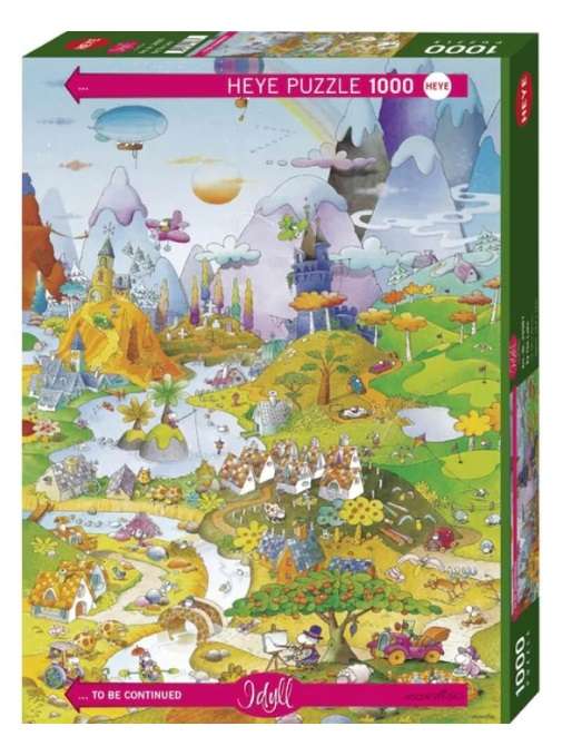 Idyll By The Lake (1000 Piece Puzzle)