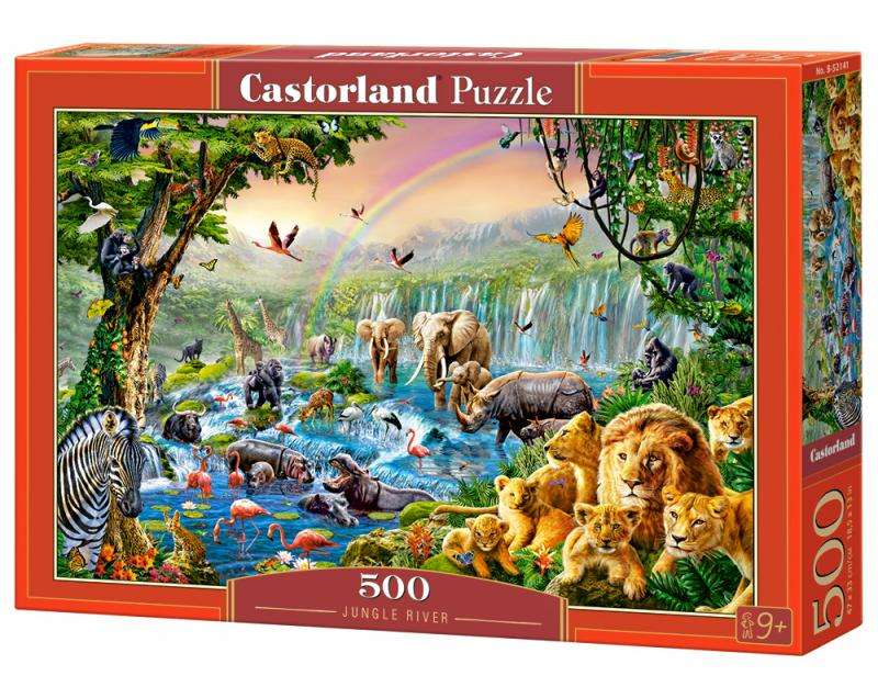 Jungle River (500 Piece Puzzle)