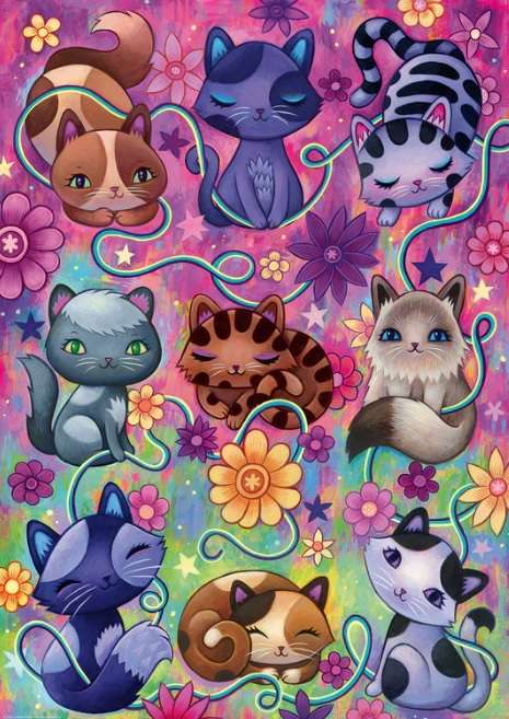 Kitty Cats (1000 Piece Puzzle)