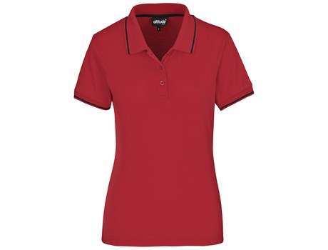 Altitude Reward Golf Shirt - Ladies - red