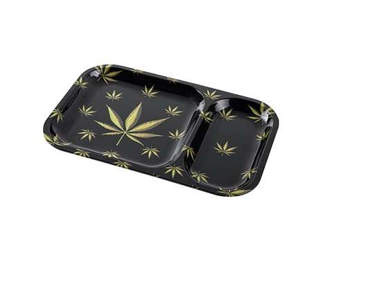Leaf Divided Rolling Tray (HRPT003)