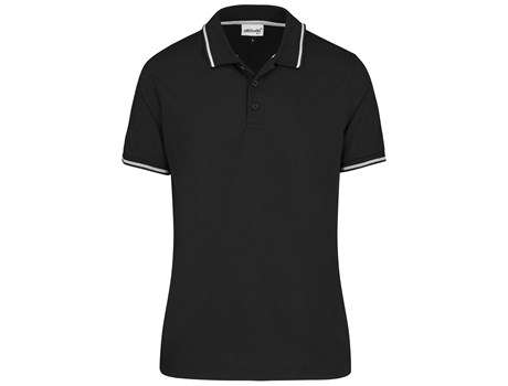 Altitude Reward Golf Shirt - Mens - black