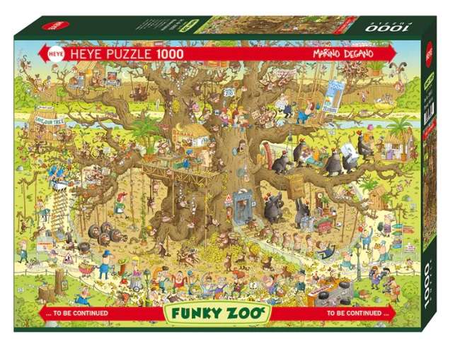 Monkey Habitat (1000 Piece Puzzle)