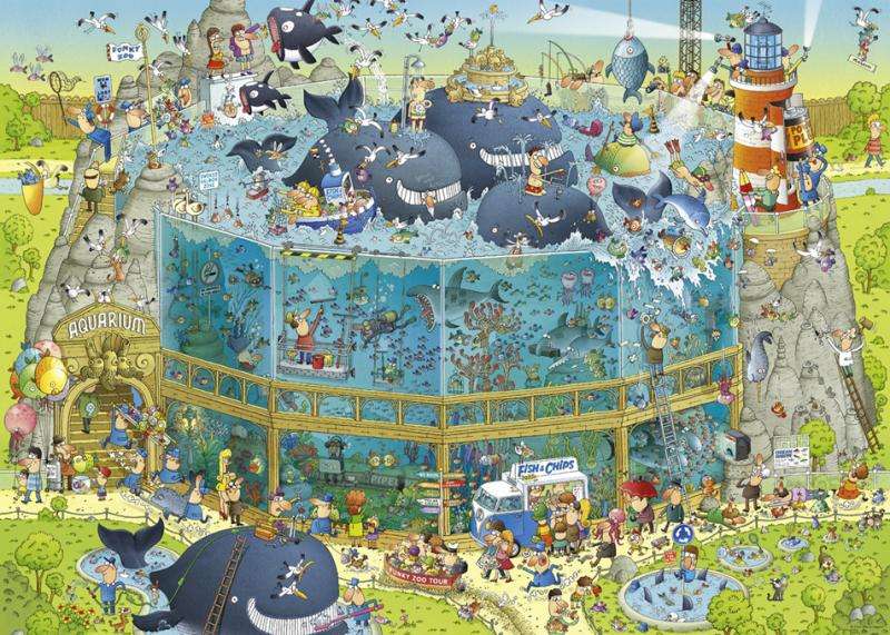 Ocean Habitat (1000 Piece Puzzle)